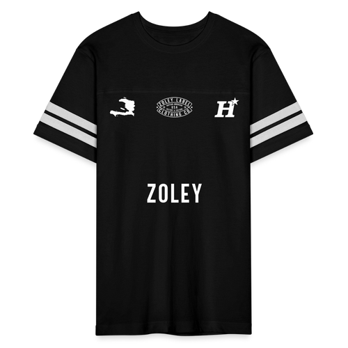 Haiti Vintage Sport T-Shirt - black/white