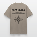 Papa Legba Voudou Dyed T-Shirt Unisex - khaki