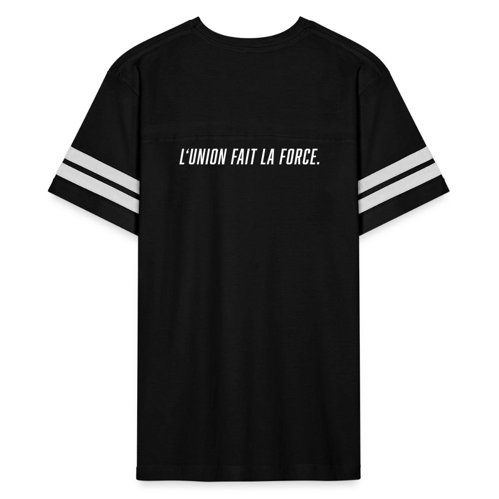 Haiti Vintage Sport T-Shirt - black/white