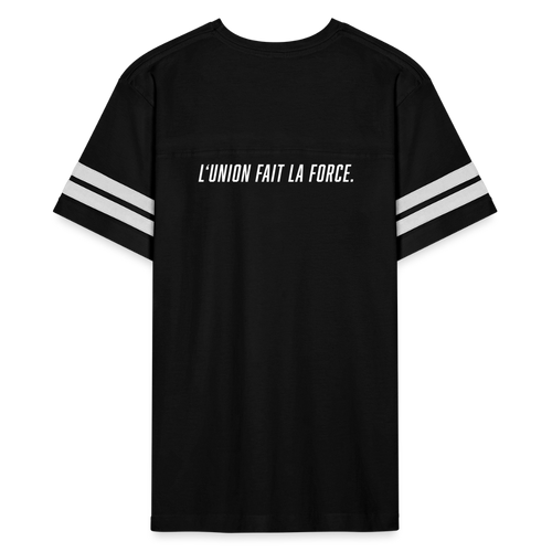 Haiti Vintage Sport T-Shirt - black/white