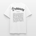 Deblozay Dyed T-Shirt Unisex - white