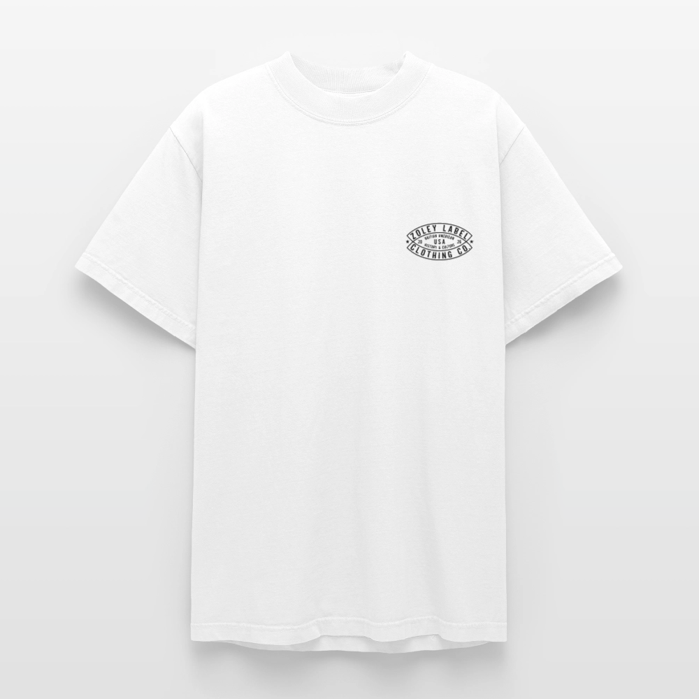Deblozay Dyed T-Shirt Unisex - white