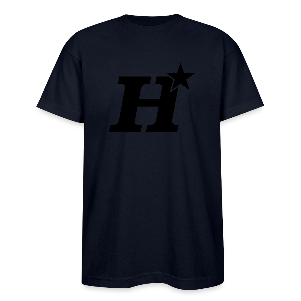 Haitian Star Blackout T-Shirt Unisex - navy