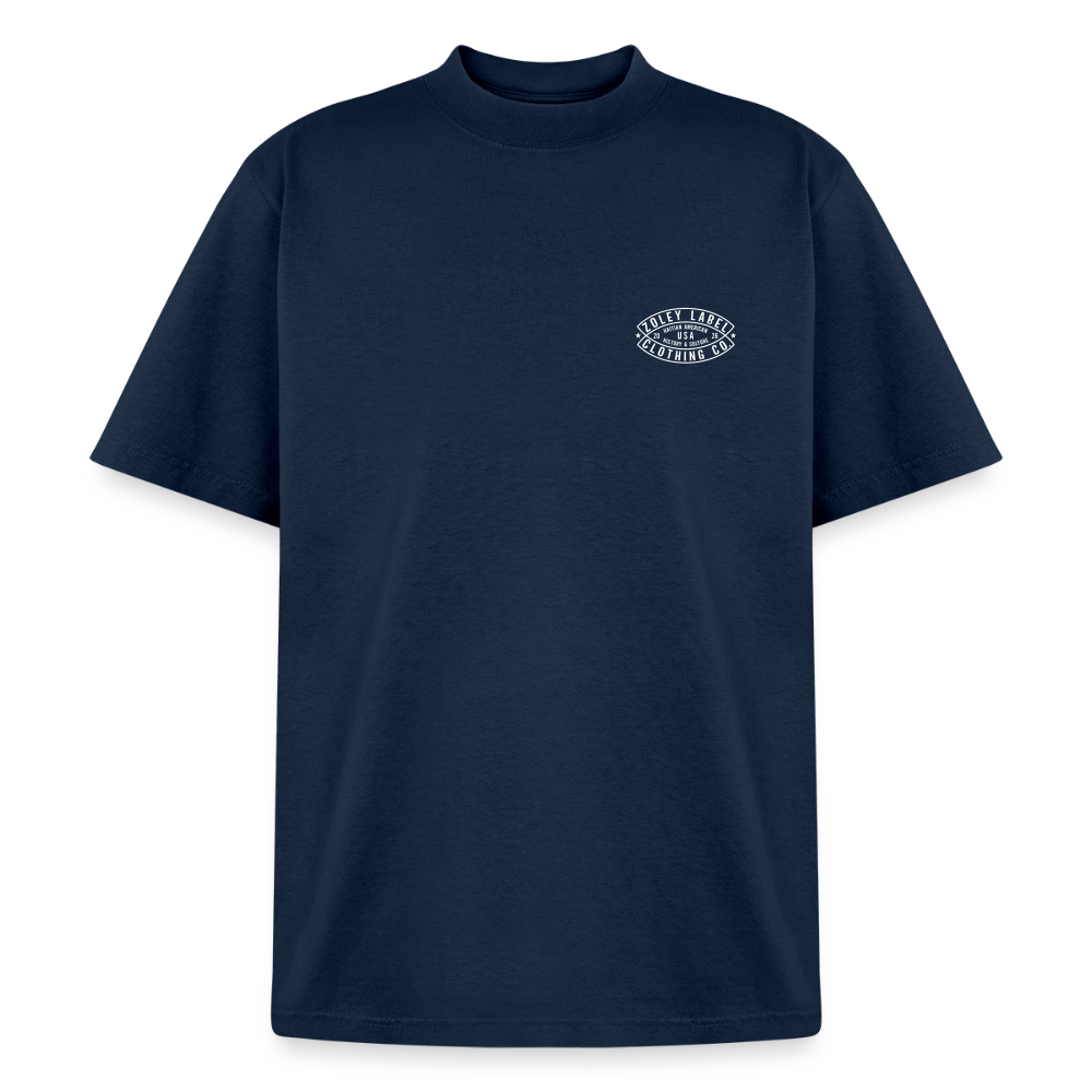 Lakay Mwen Dyed T-Shirt Unisex - navy