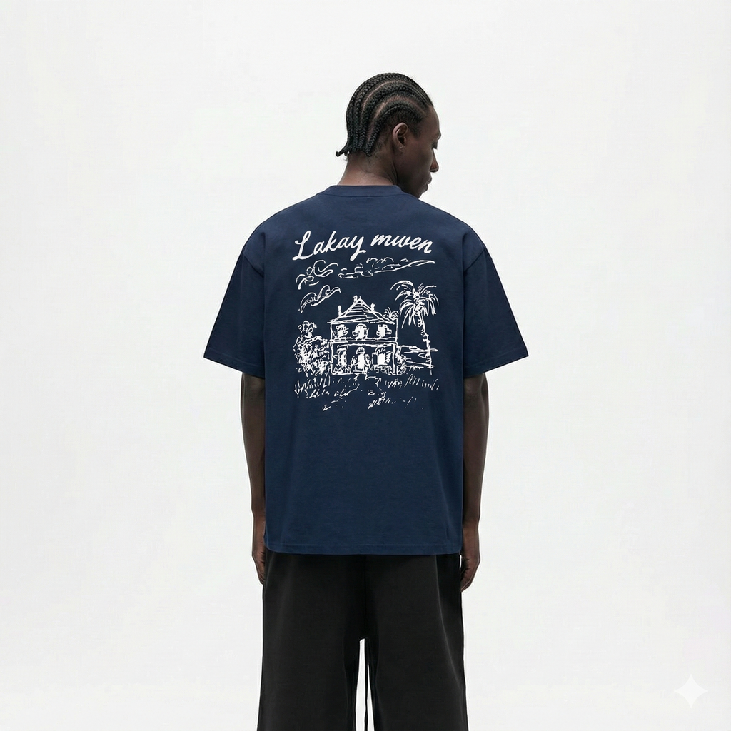 Lakay Mwen Dyed T-Shirt Unisex