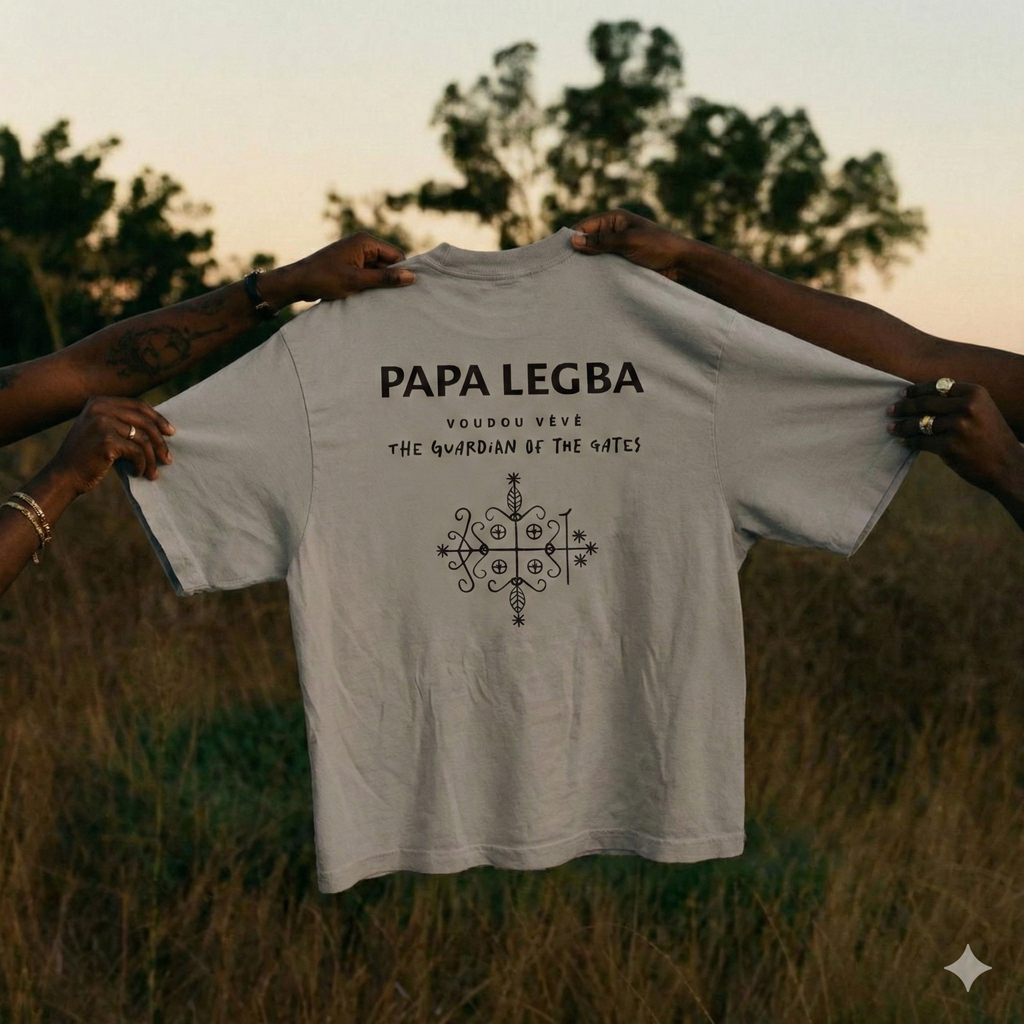 Papa Legba Voudou Dyed T-Shirt Unisex