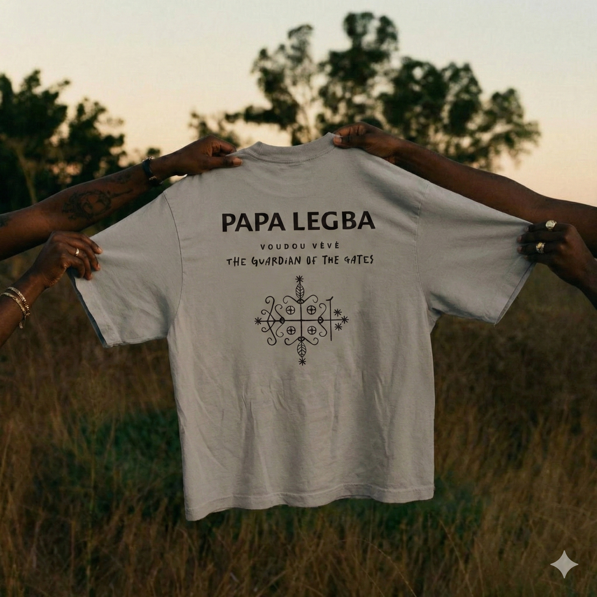 Papa Legba Voudou Dyed T-Shirt Unisex