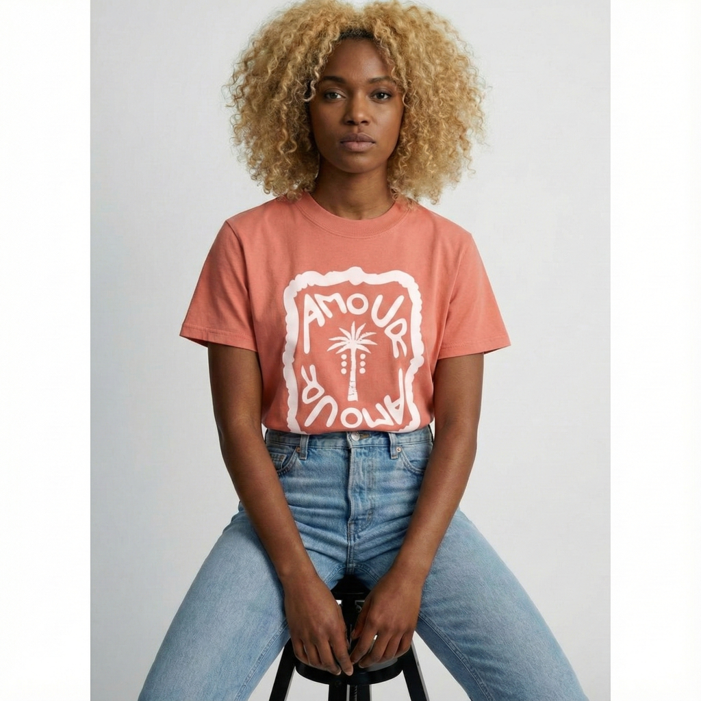 Amour Dyed T-Shirt Unisex