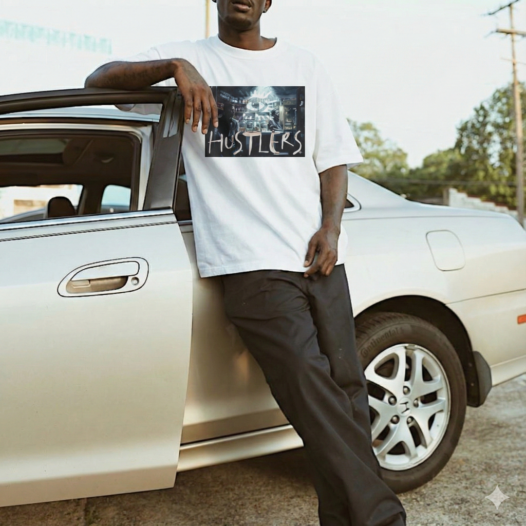 HUSTLERS Oversized T-Shirt